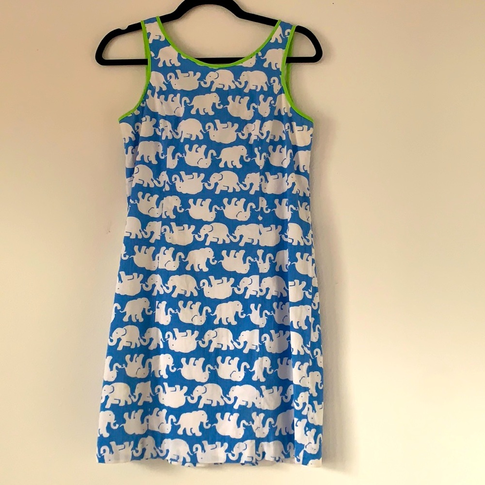 Lilly Pulitzer elephant print dress